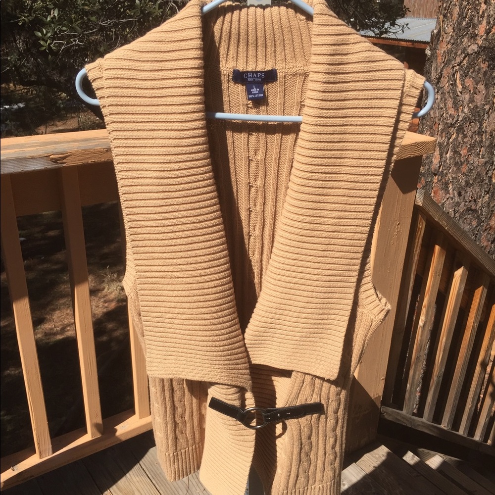 Chaps Sweater Vest